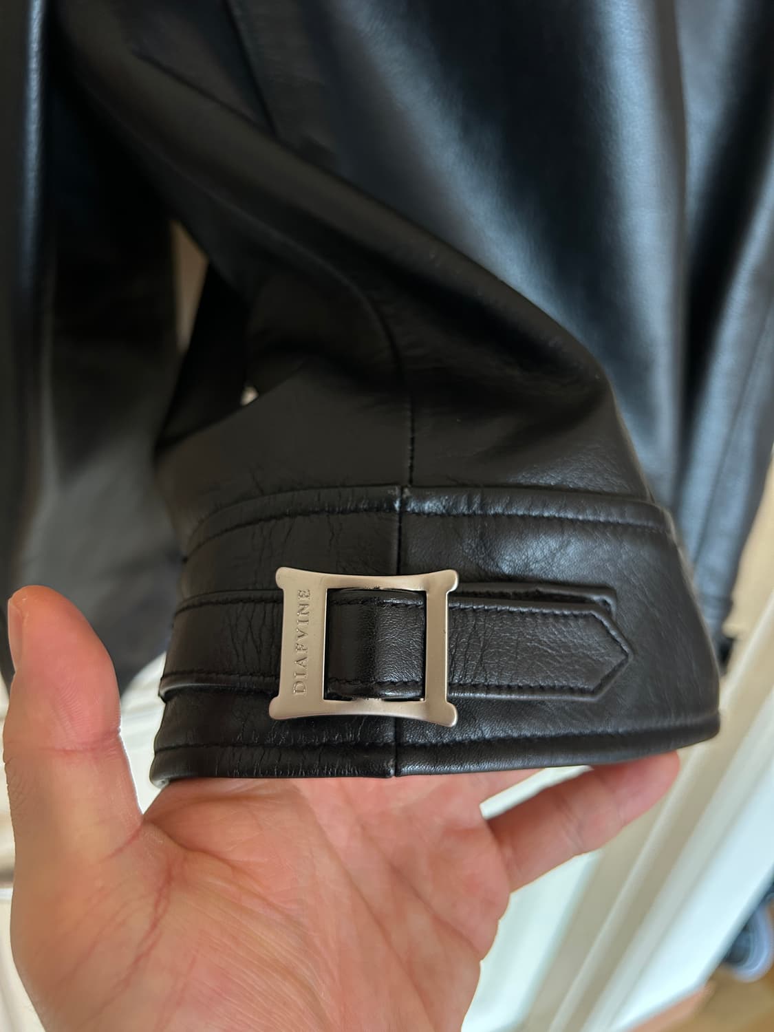 디아프바인 스티어하이드 싱글 라이더자켓 상품이미지8