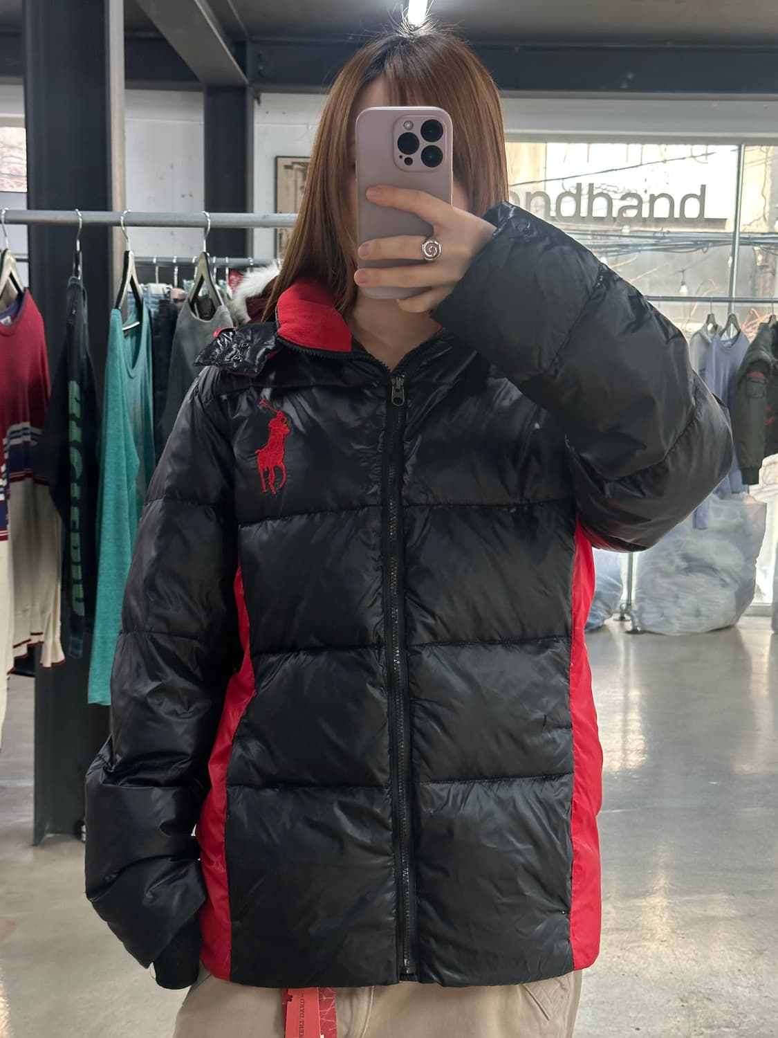 폴로랄프로렌 빅포니 구스다운 패딩자켓 상품이미지1