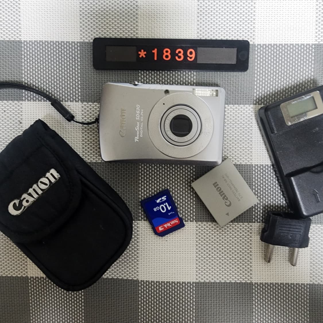 캐논 파워샷 SD 630 디지털카메라 파우치포함 상품이미지1