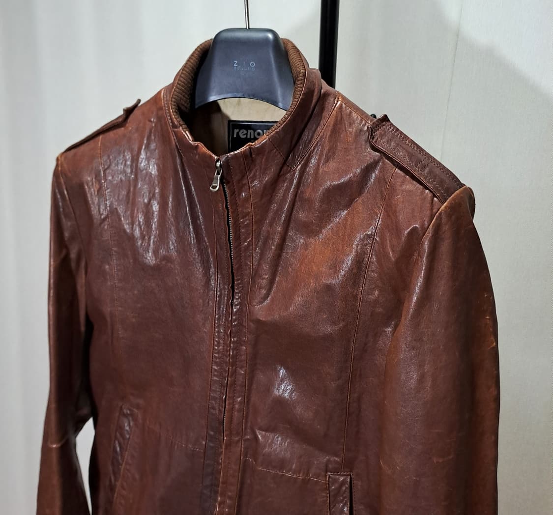 (택포) 레노마 빈티지 양가죽 자켓 105 B723 상품이미지3