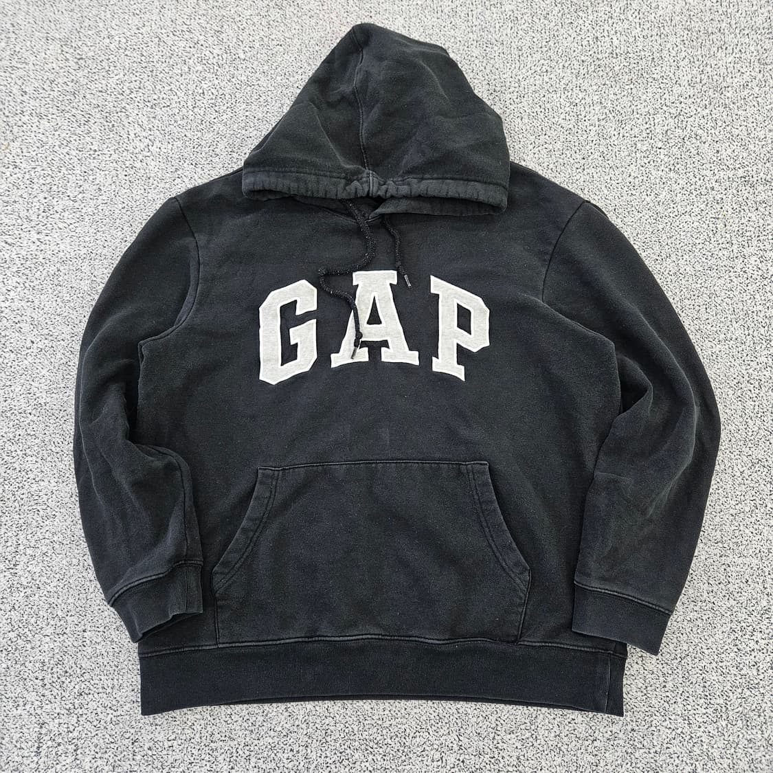 [M] GAP 갭 기모 블랙 후드티 0102YH1 상품이미지2