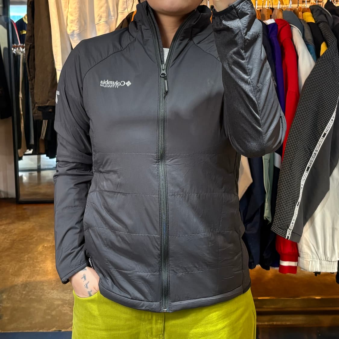 콜럼비아 차콜 자켓 상품이미지1