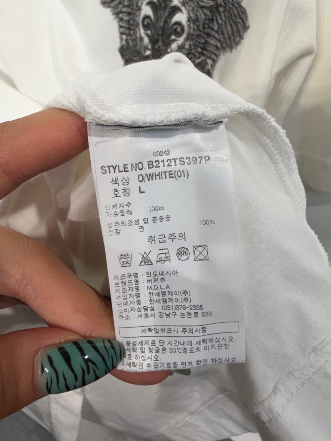 L 버커루 오리엔탈 펑크 Y2K 빈티지 그래픽 반팔 티셔츠 상품이미지8
