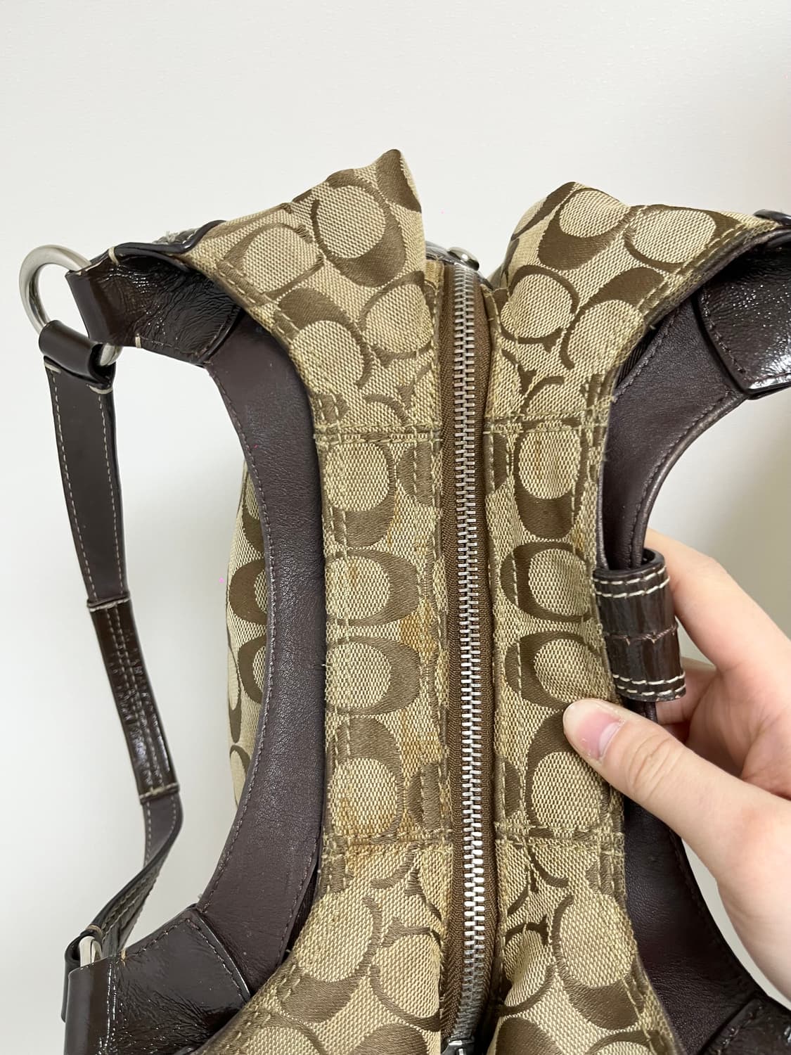 📦Coach basic vintage shoulder bag 상품이미지8