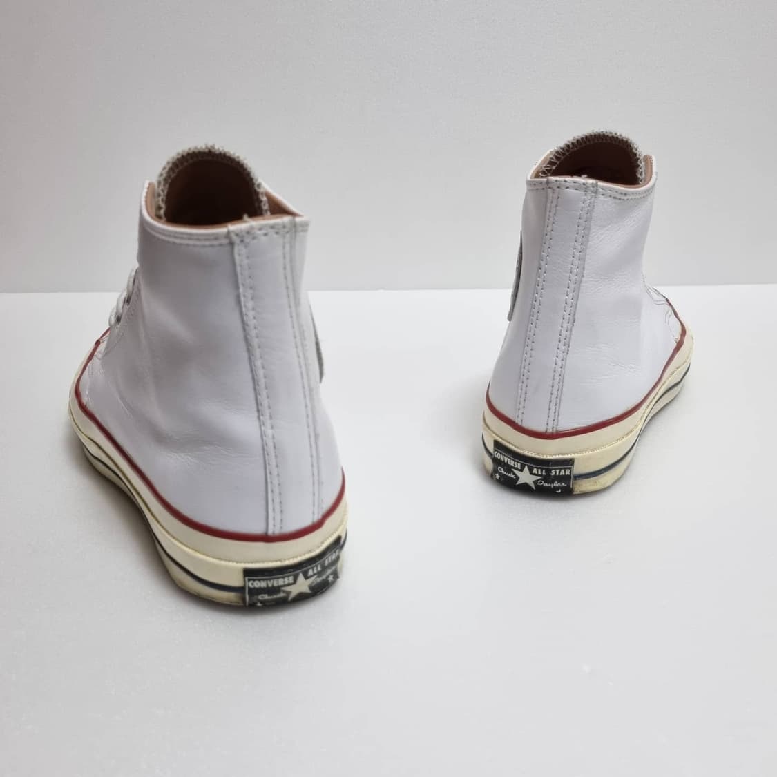 컨버스 1970's 척테일러 올스타 래더 화이트 상품이미지6