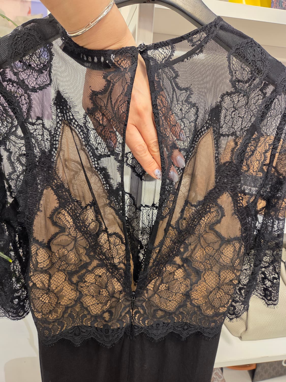 산드로 레이스 미니 원피스 상품이미지6