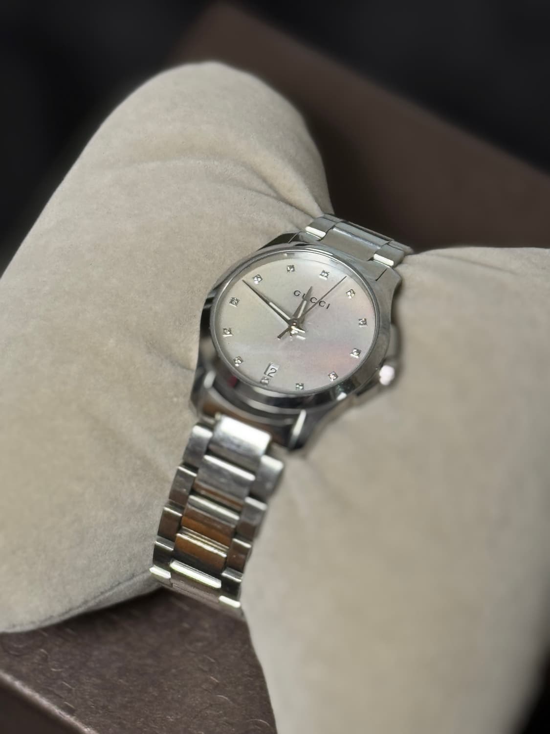 구찌 G타임리스 다이아 펄 다이얼 시계 상품이미지1