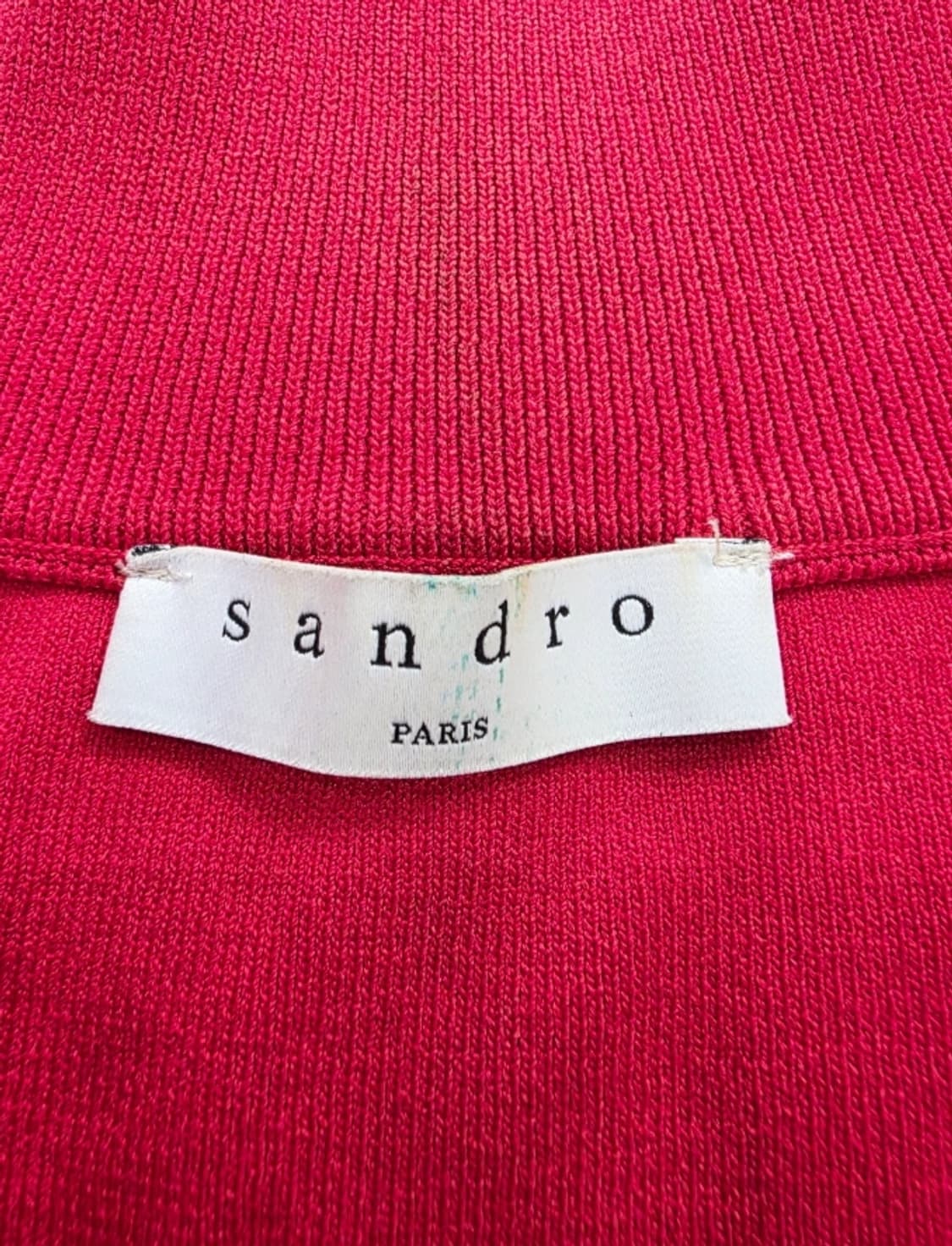 Sandro 산드로 투톤 집업 자켓 가디건 ~55 상품이미지8