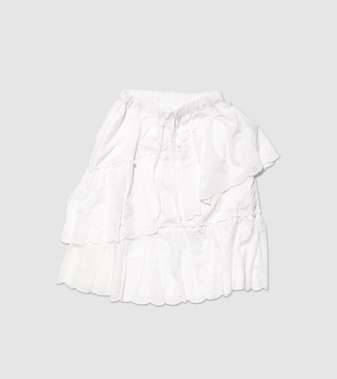 인앤양인하모니 프릴 스커트 화이트 상품이미지1