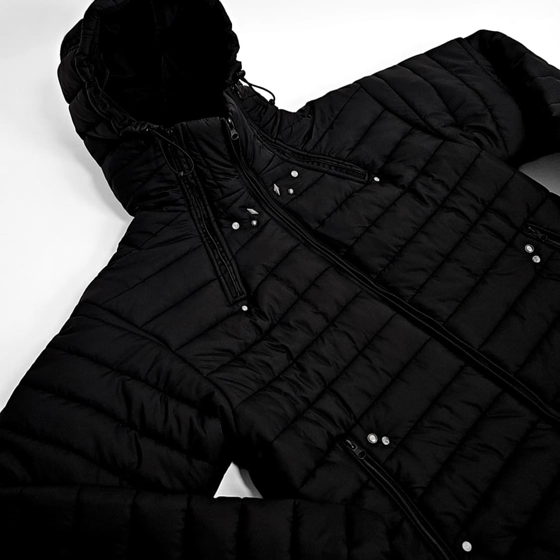 Kashiko western light puffer parka 상품이미지5