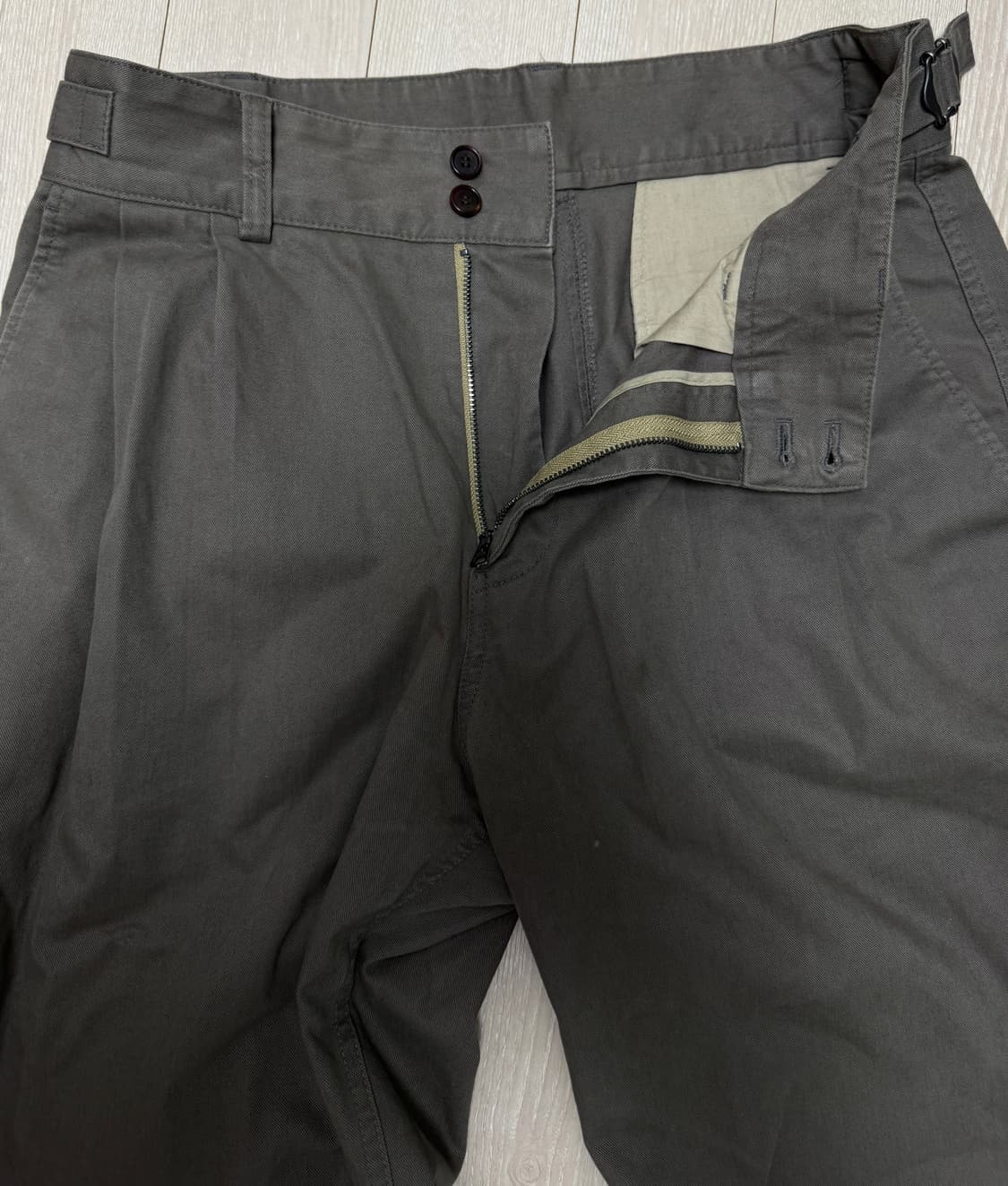 산티아고 오피서 팬츠 올리브 그레이 상품이미지3