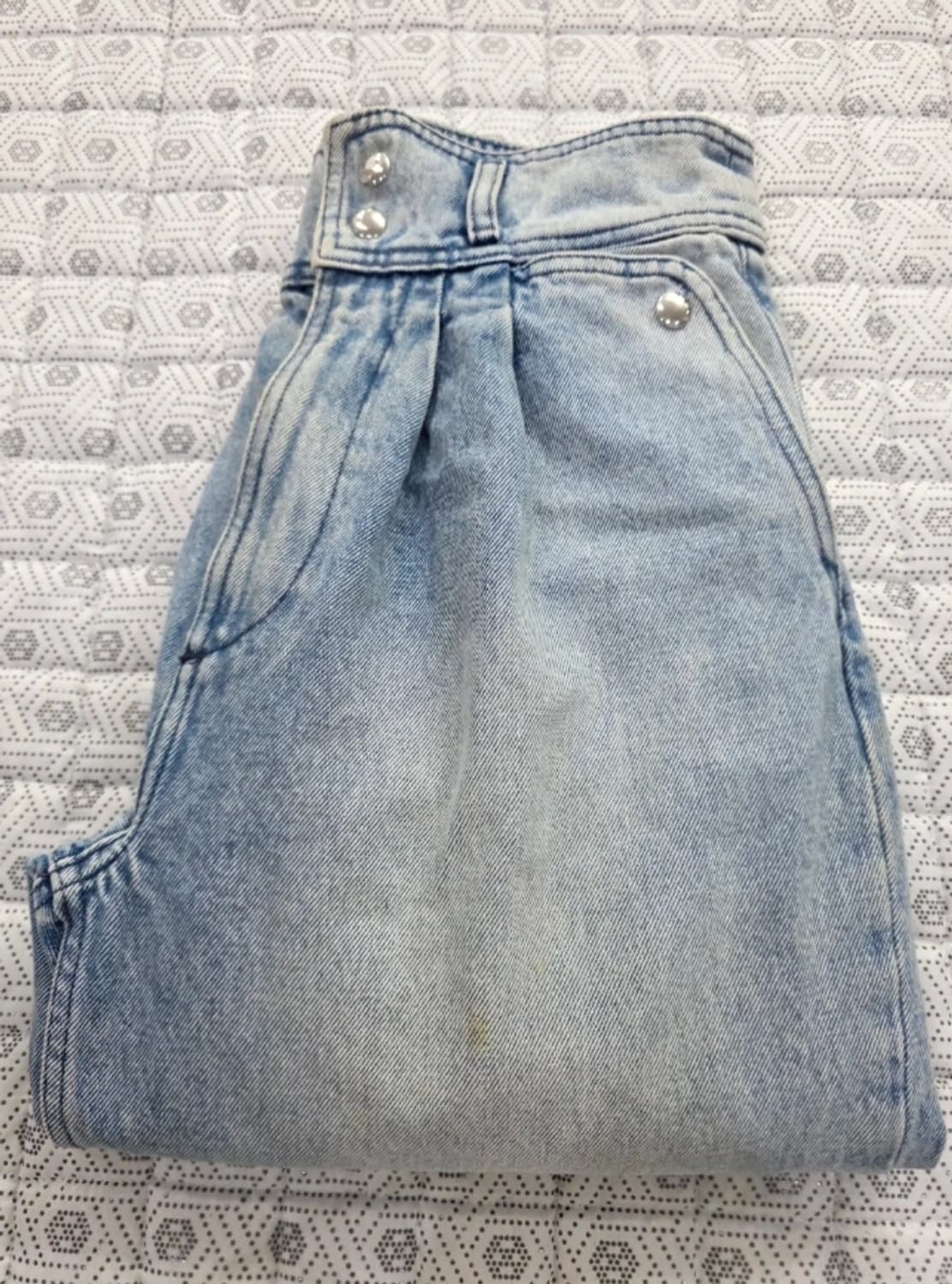 이로 연청색 청바지 34사이즈 상품이미지1