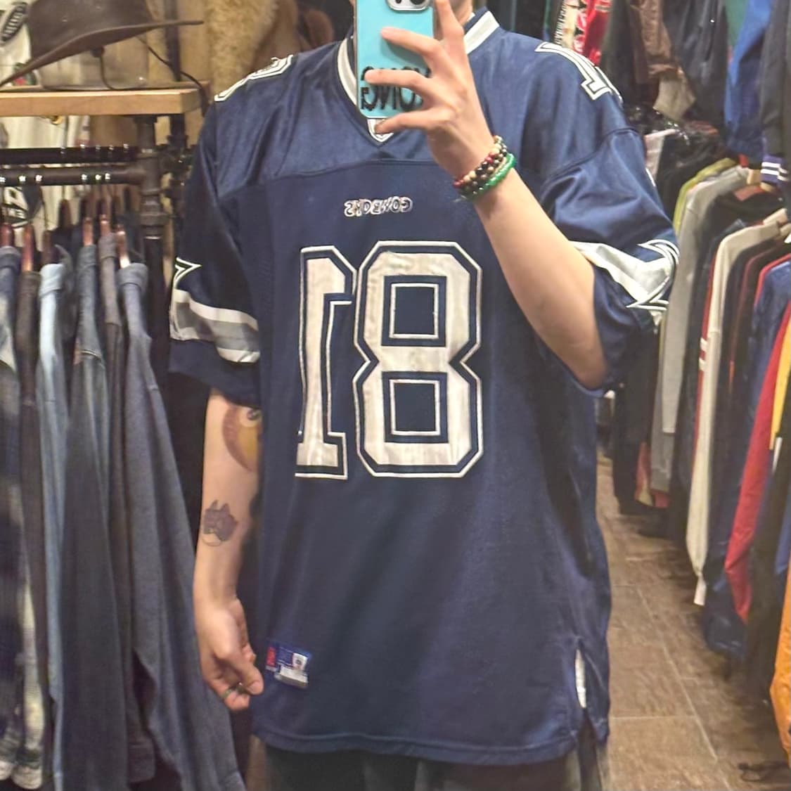 [HI] NFL 리복 반팔져지 네이비 상품이미지3