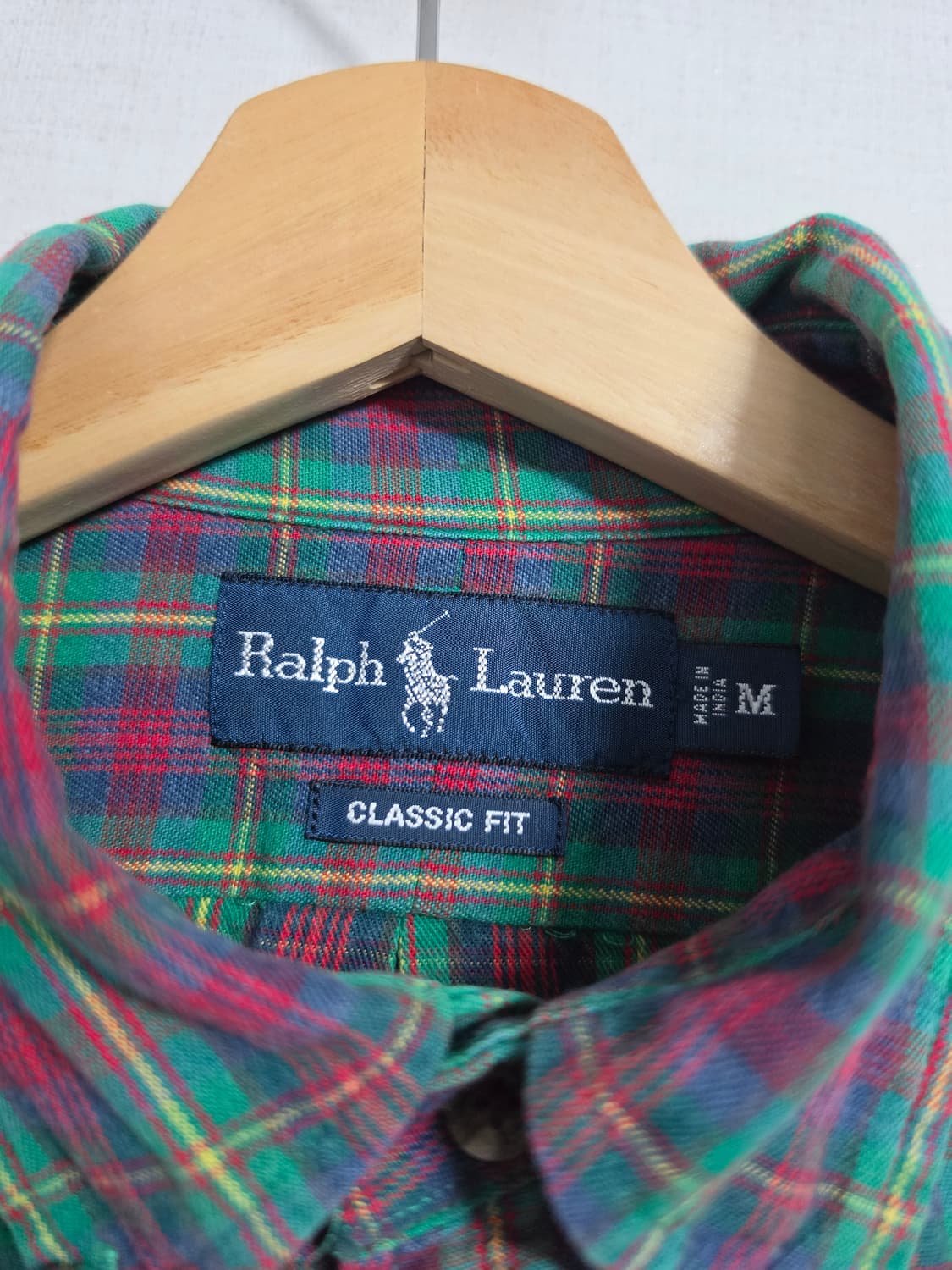 폴로 랄프로렌 체크 셔츠 M 상품이미지3