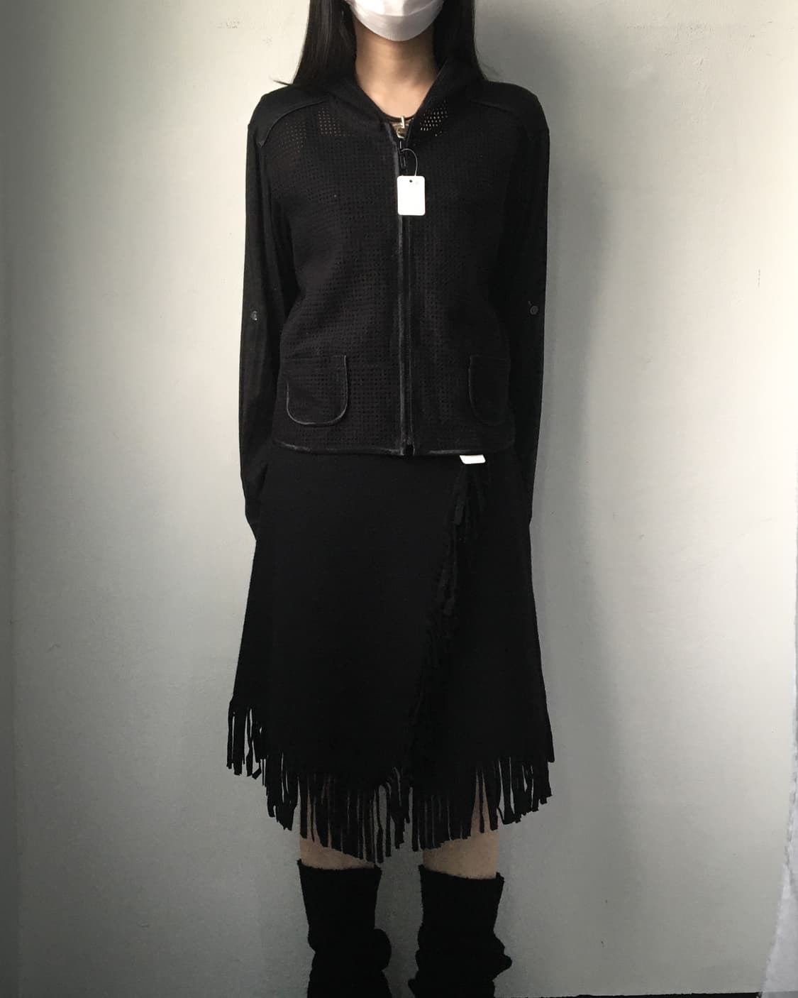 Punching point hood zip up 상품이미지7