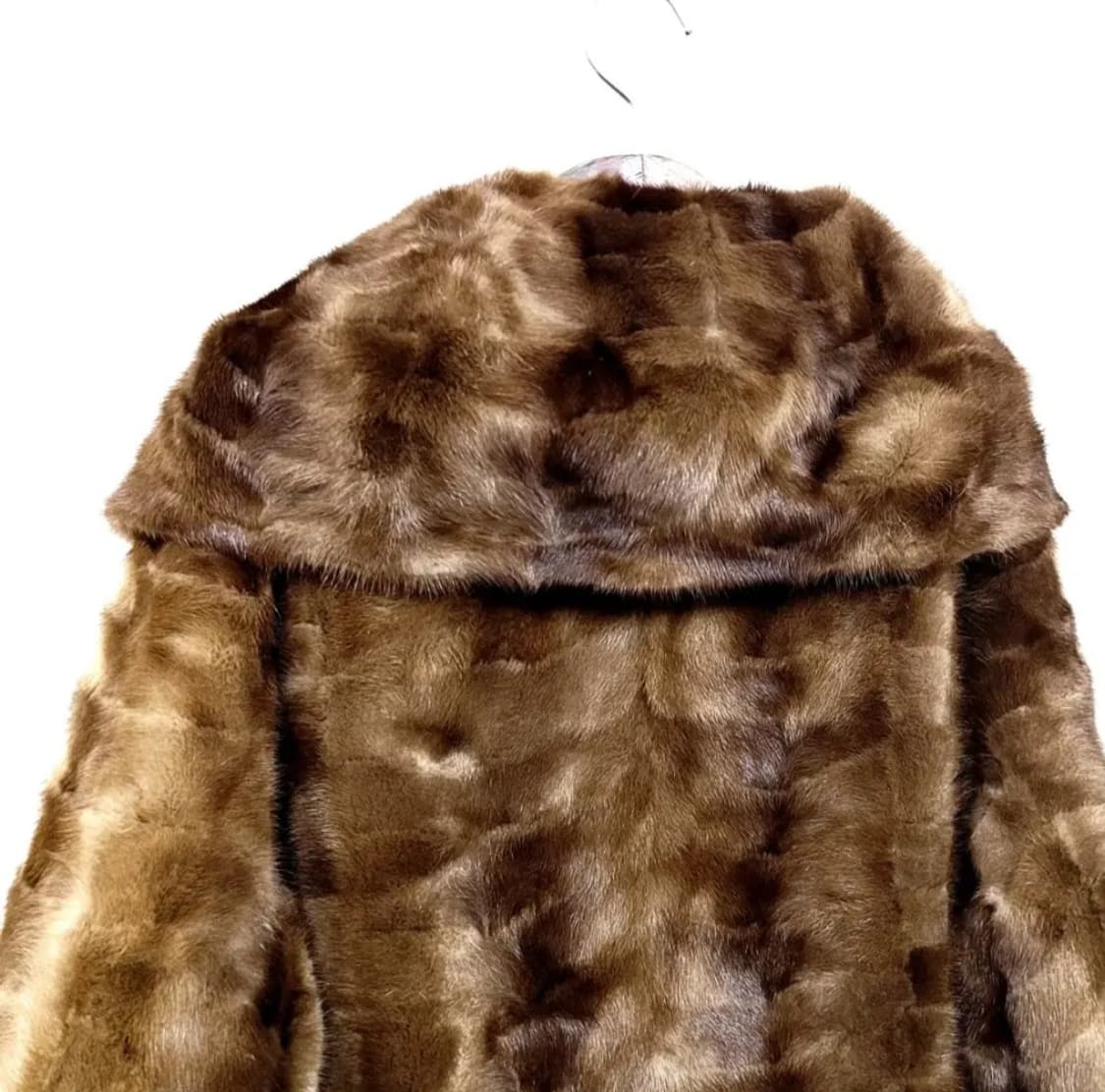 마레몬테 브라운 밍크 코트 상품이미지6