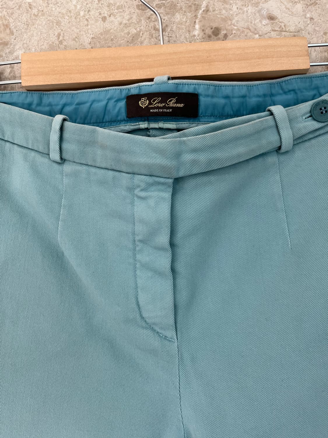 로로피아나 남성 아쿠아 바지 정품 상품이미지3