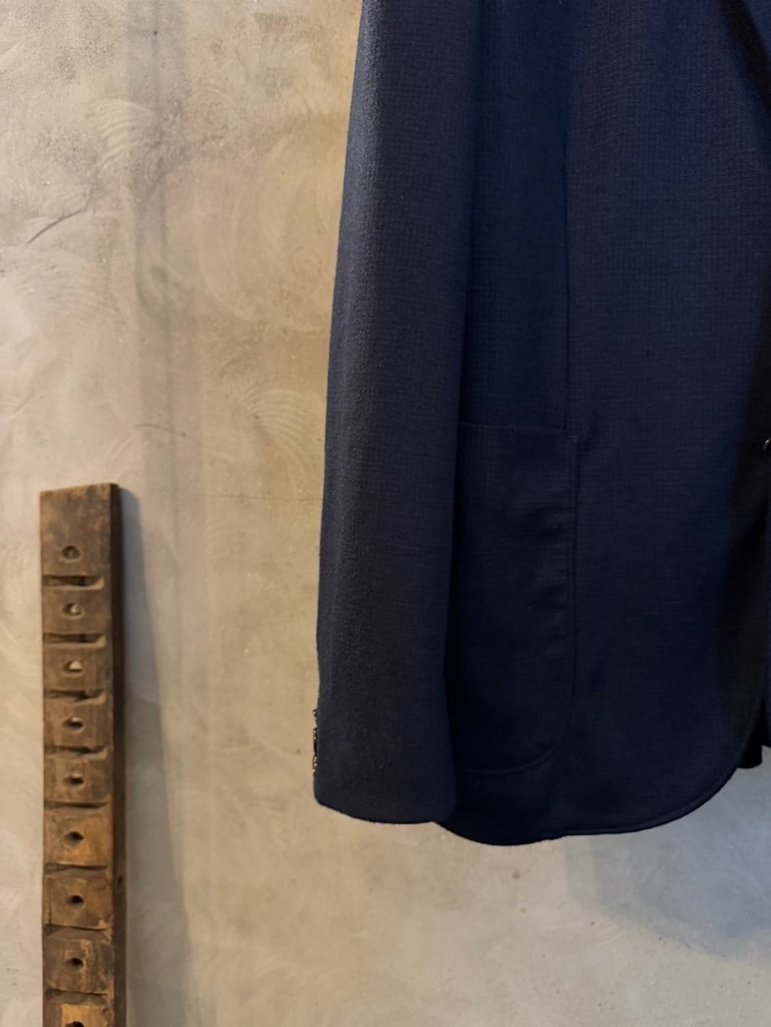 망고 플란넬 저지 패브릭 테일러드 자켓 100 상품이미지5