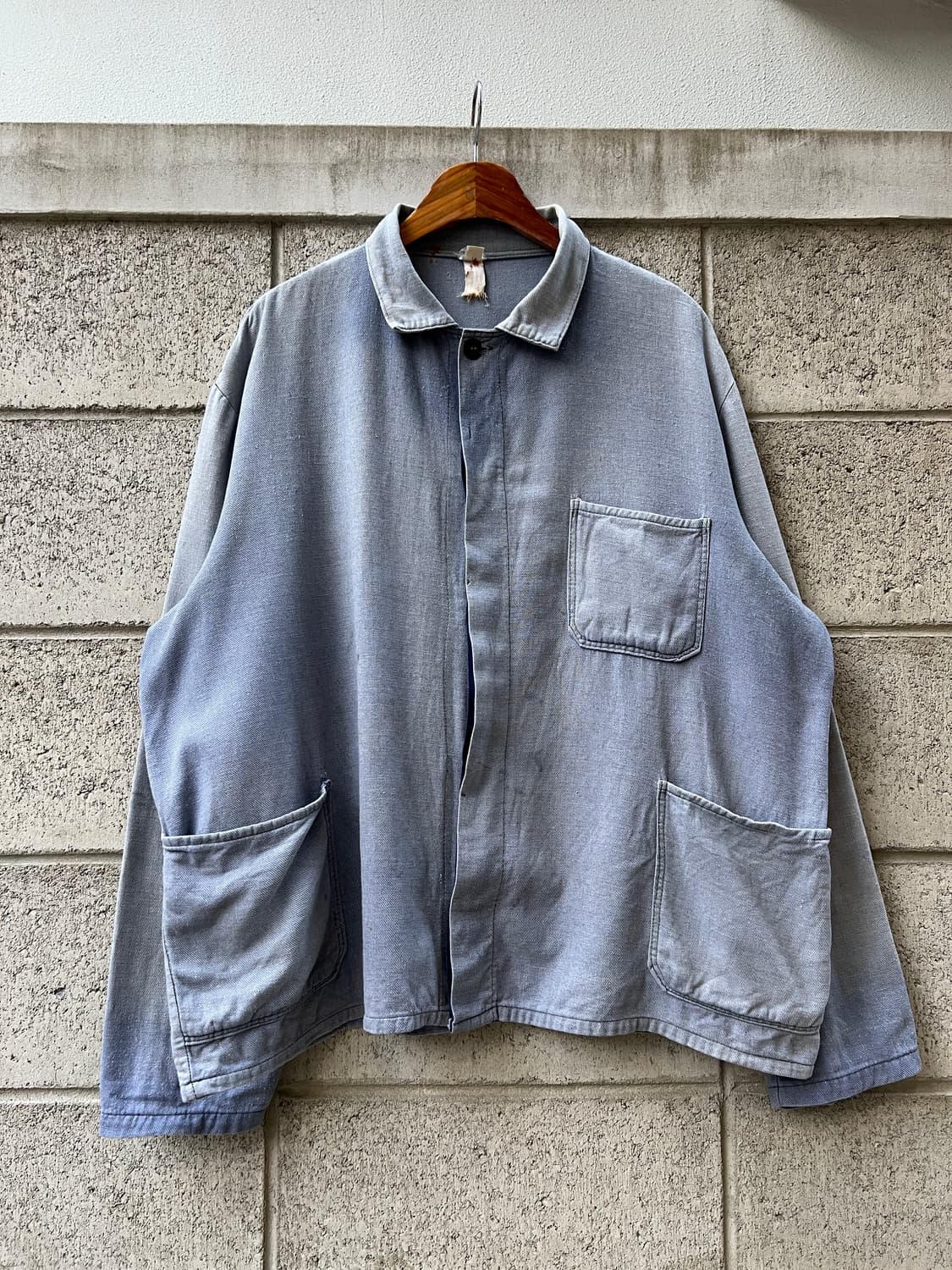 HARD FADED VINTAGE WASHING 썬페이드 프렌치워크자켓 상품이미지1