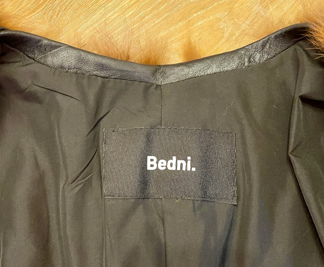 베드니(Bedni) 리얼 폭스 퍼 100% 멀티컬러 코트 상품이미지6