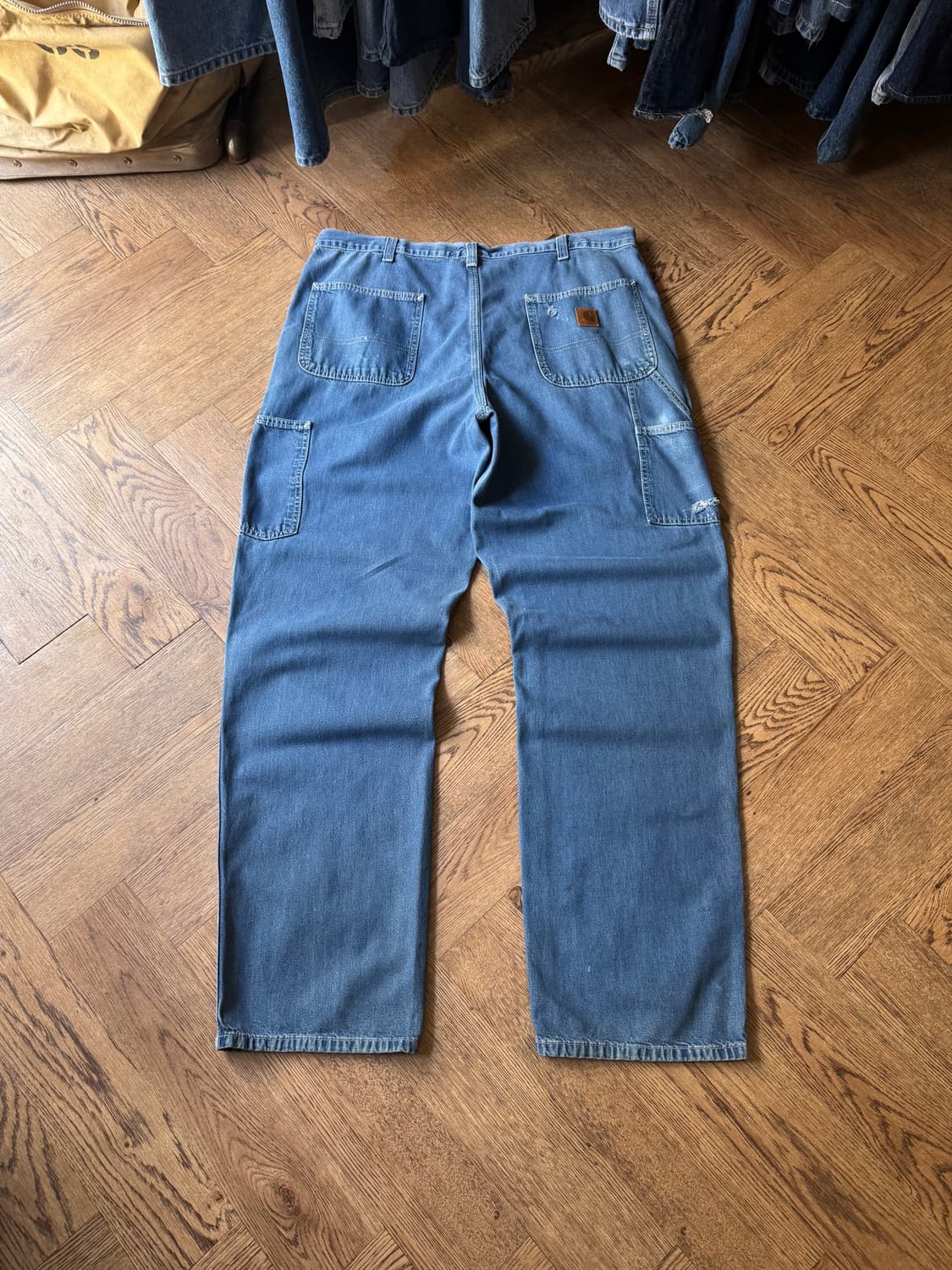 [38]칼하트 USA 싱글니 워크 데님 팬츠 상품이미지1