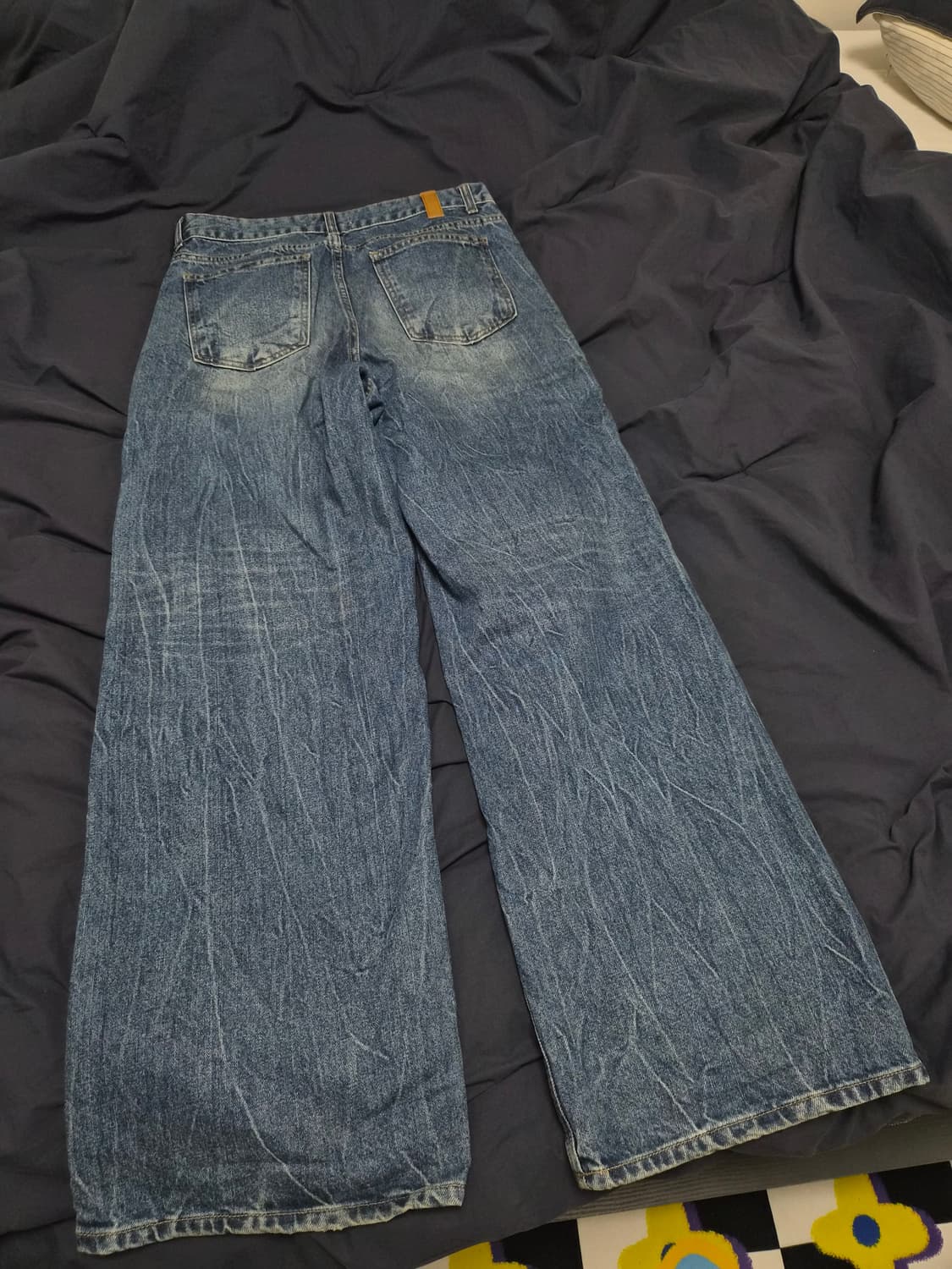 엘무드 맥스와이드 데님 소닉블루 46사이즈 상품이미지6