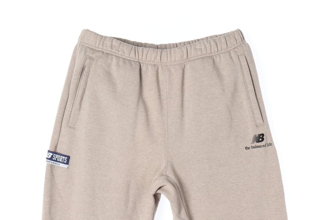 뉴발란스 베이지 기모 조거 팬츠 상품이미지3