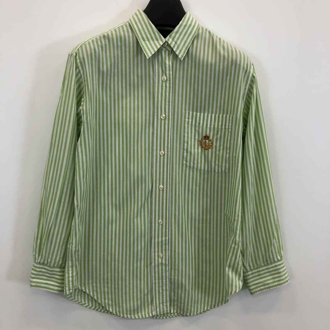 폴로 로렌 스트라이프셔츠 66 라이트그린 상품이미지1
