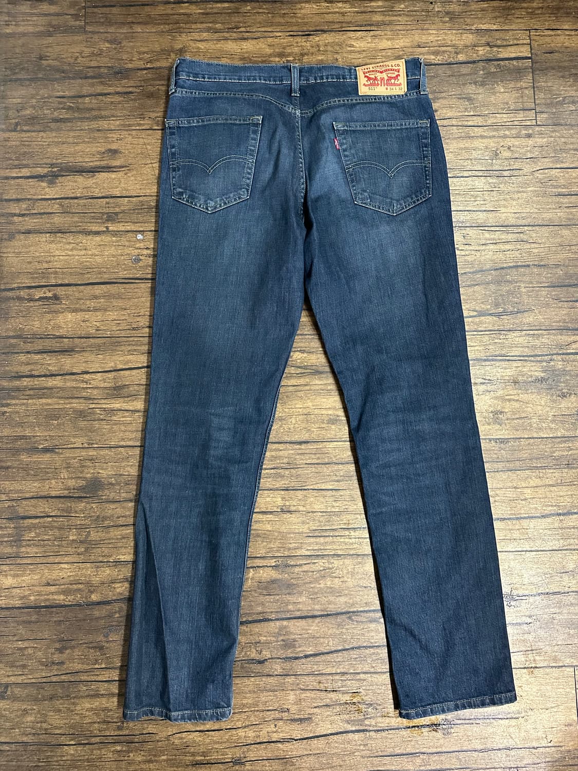 리바이스 Levis 511 진청 슬림 스트레이트 데님팬츠 실측33 상품이미지2