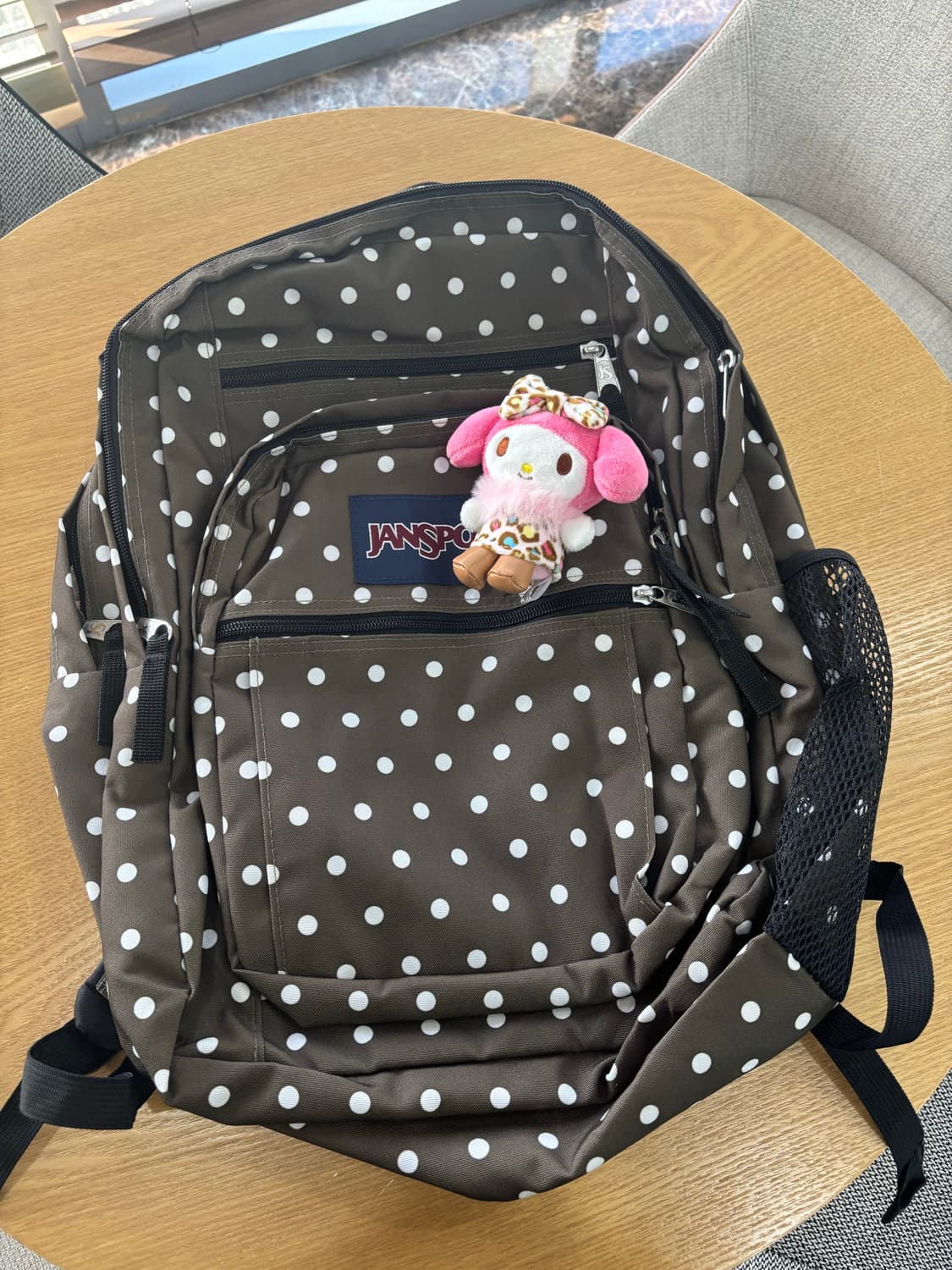 (새상품)잔스포츠 도트 올리브 카키 빅스튜던트백팩 상품이미지1