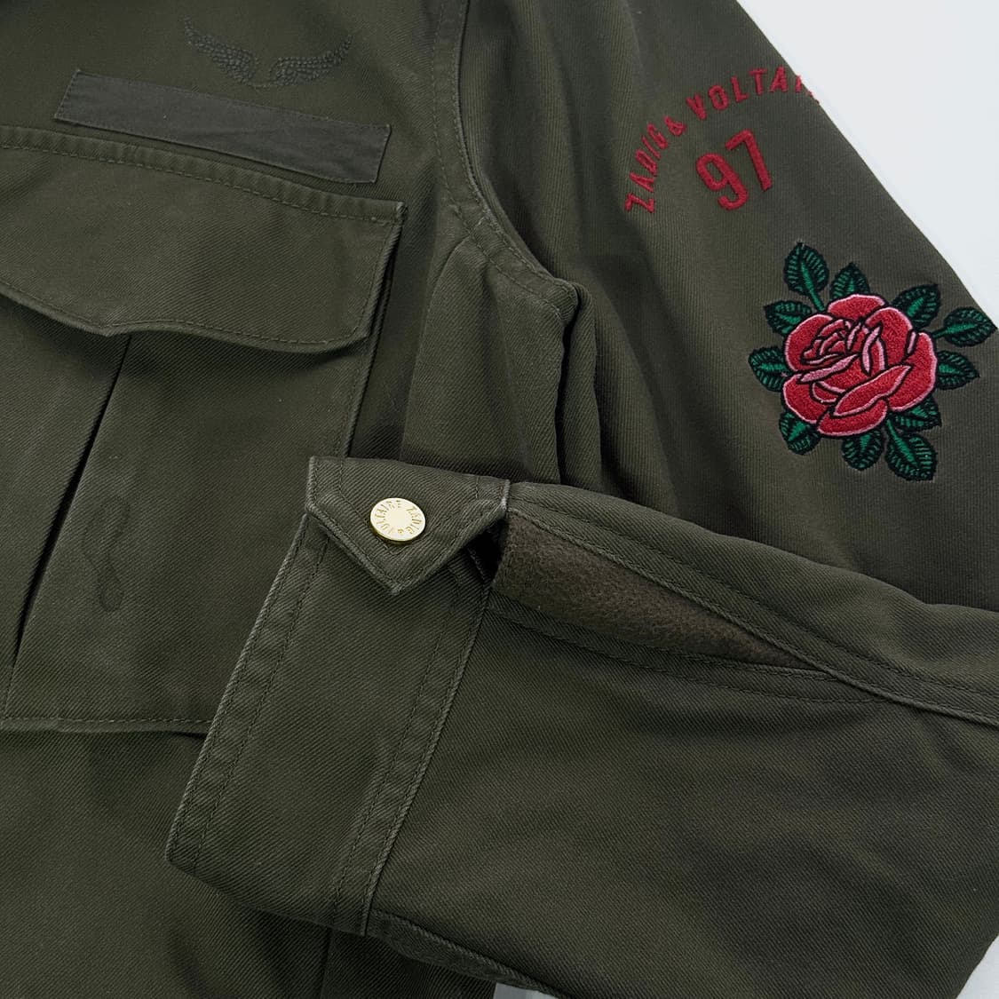 쟈딕앤볼테르 타투 와펜 야상 자켓 상품이미지7