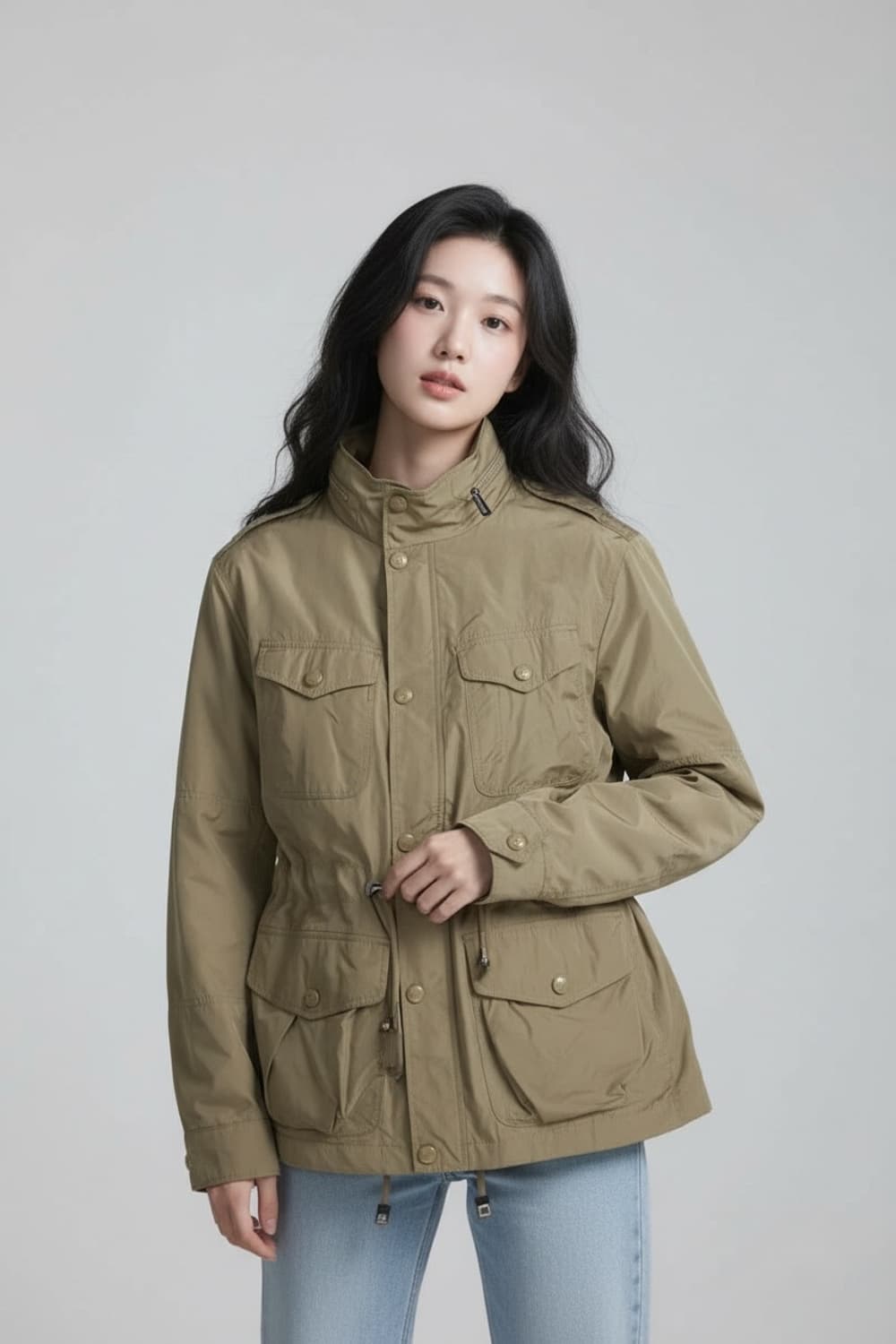 폴로 랄프로렌 베이지 바람막이 야샹 자켓 L 상품이미지1