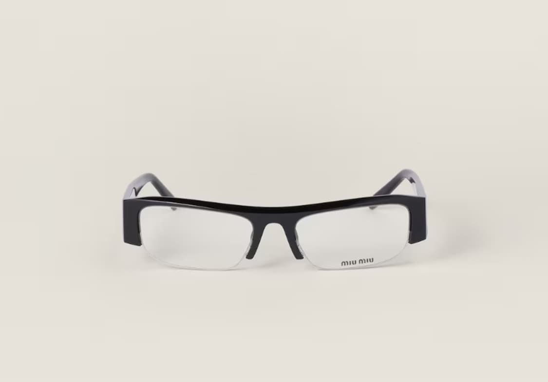 미우미우 브데트 선글라스 안경 투명렌즈 상품이미지1