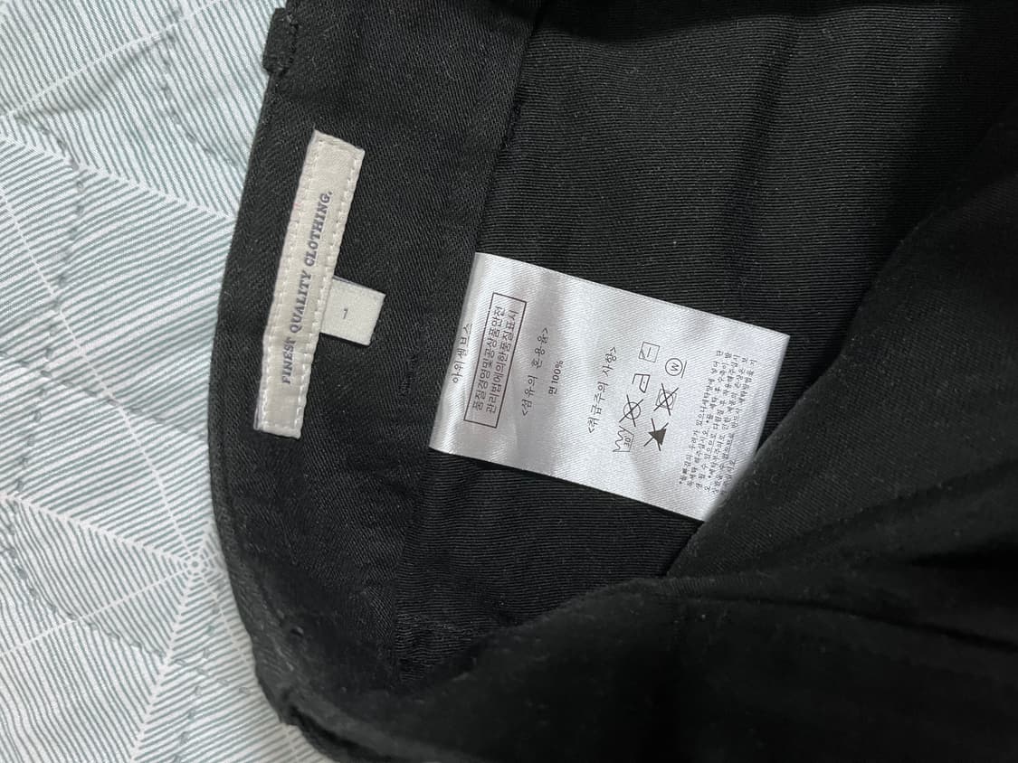 아워셀브스 백사틴 퍼티그팬츠 블랙 상품이미지3