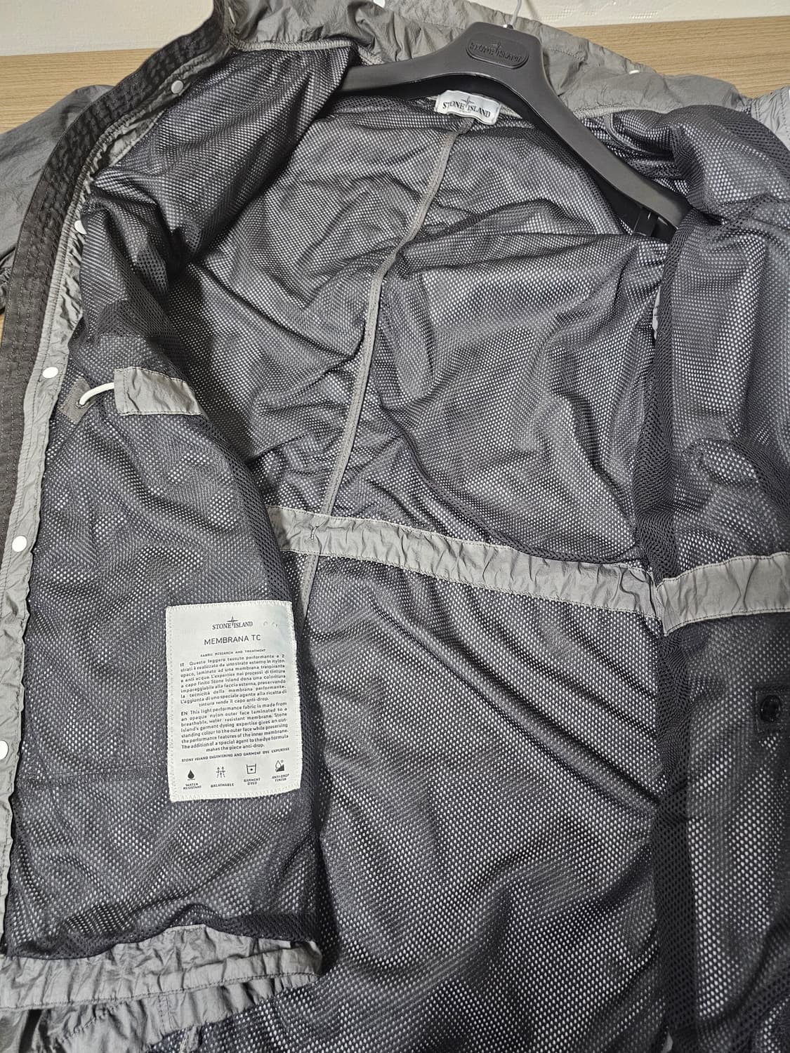 스톤아일랜드 멤브라나 롱 자켓 상품이미지6