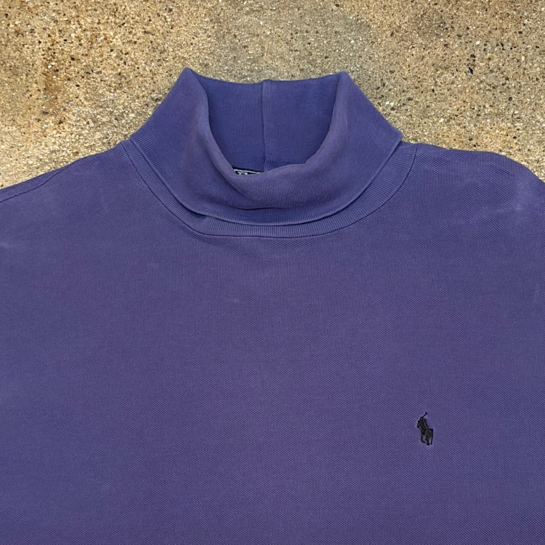 90s Made in USA 미국 빈티지 폴로랄프로렌 터틀넥 폴라티 상품이미지3