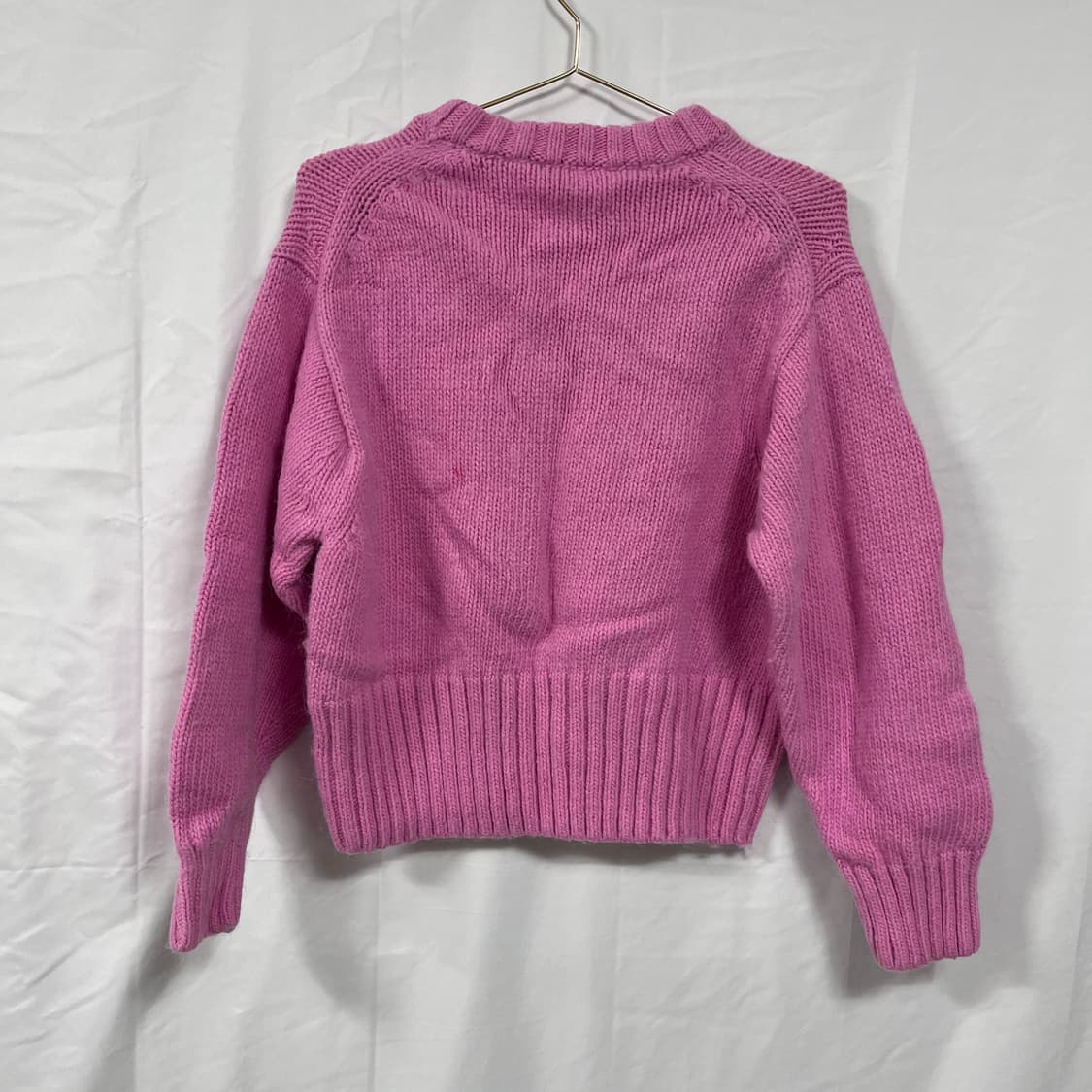 코스(COS) 릴렉스드 핏 크롭 울 알파카 니트 스웨터 상품이미지3