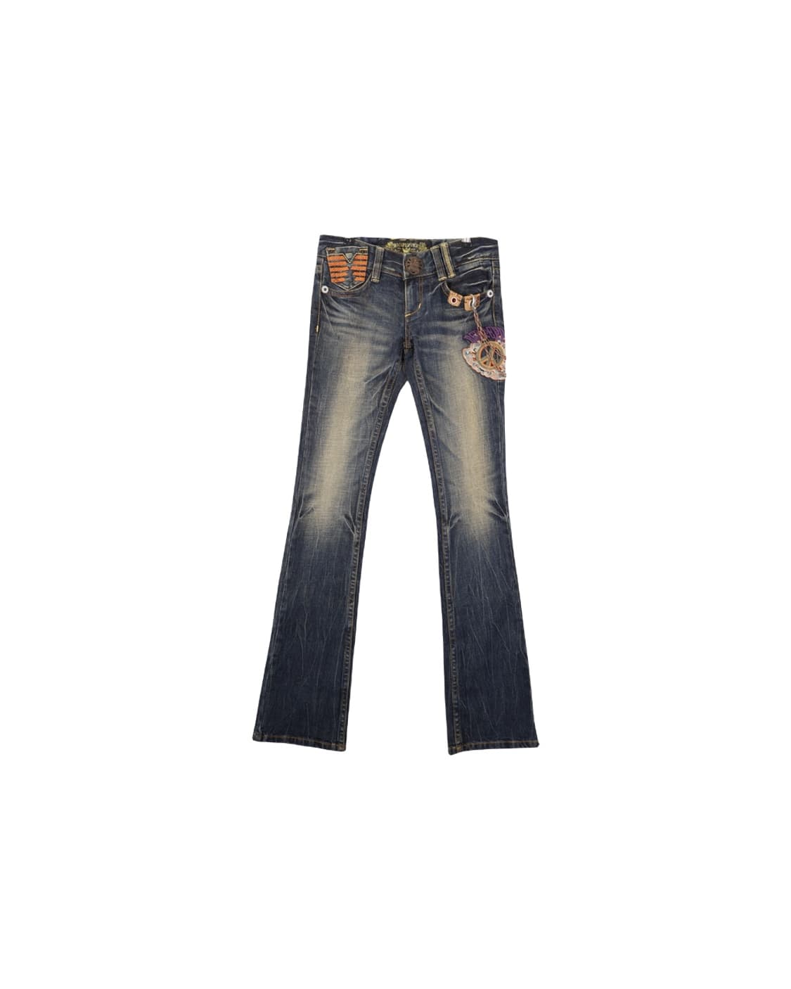 Red Pepper Detail Denim Jeans 상품이미지5