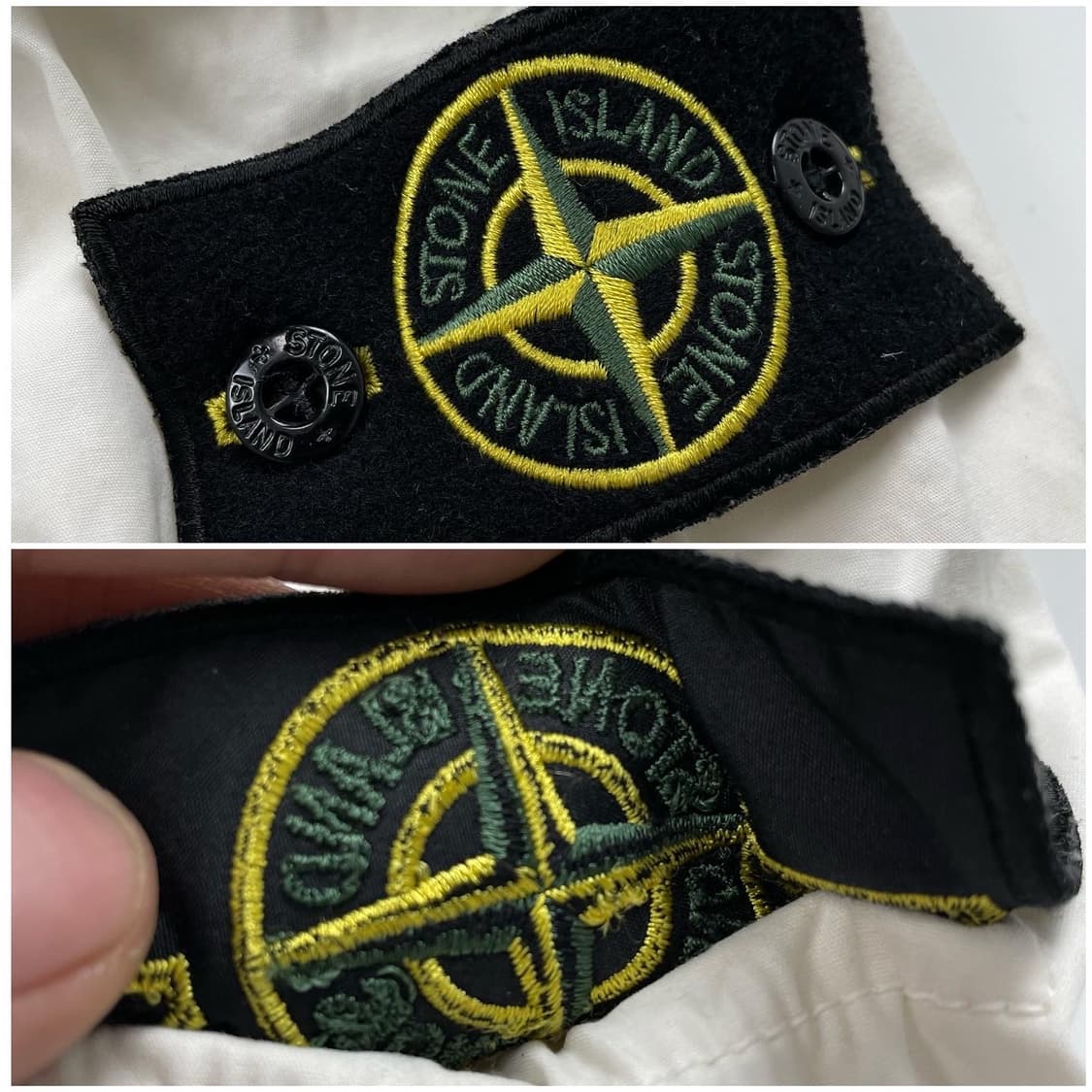 스톤아일랜드 화이트 카고숏팬츠 상품이미지6