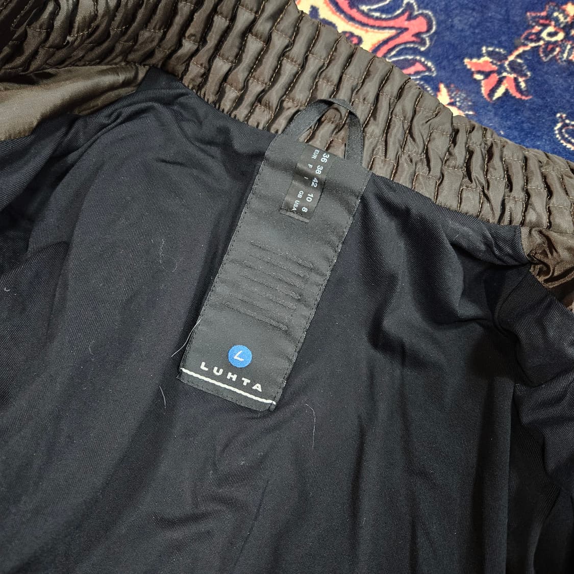 루흐타(LUHTA) in 핀란드 소프트쉘 주름 퀄팅 트레킹 자켓 상품이미지5