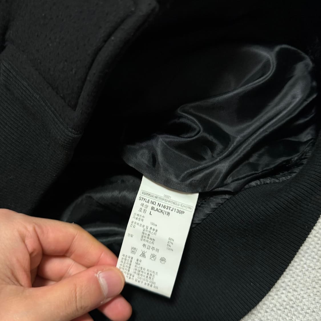 NBA LA 클리퍼스 바시티 자켓 상품이미지3