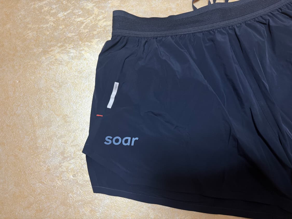 소어러닝 스플릿 쇼츠 블랙 XL 상품이미지3