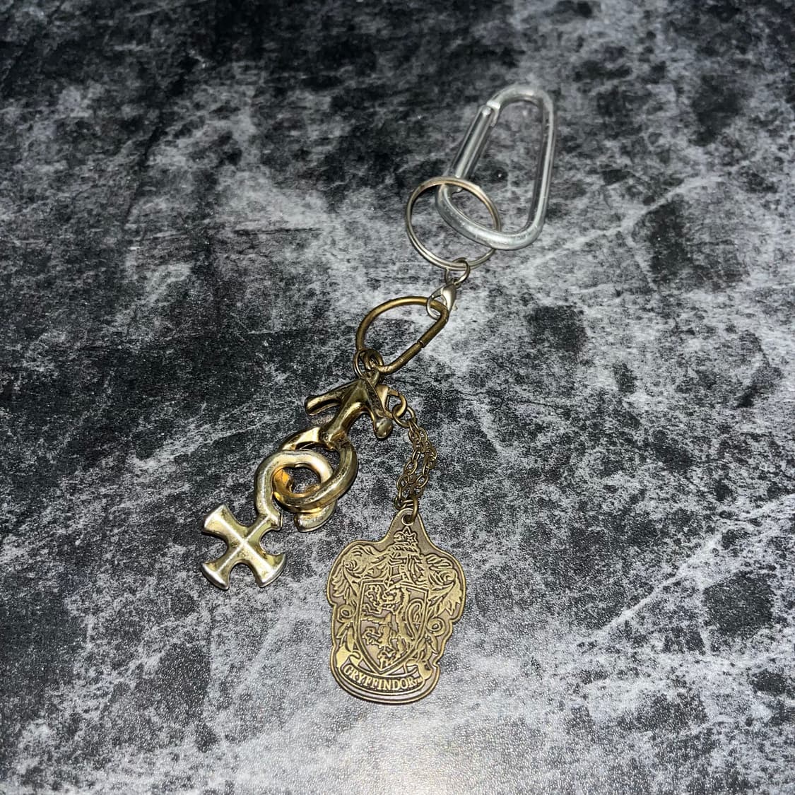 vintage gothic golden keyring 상품이미지3