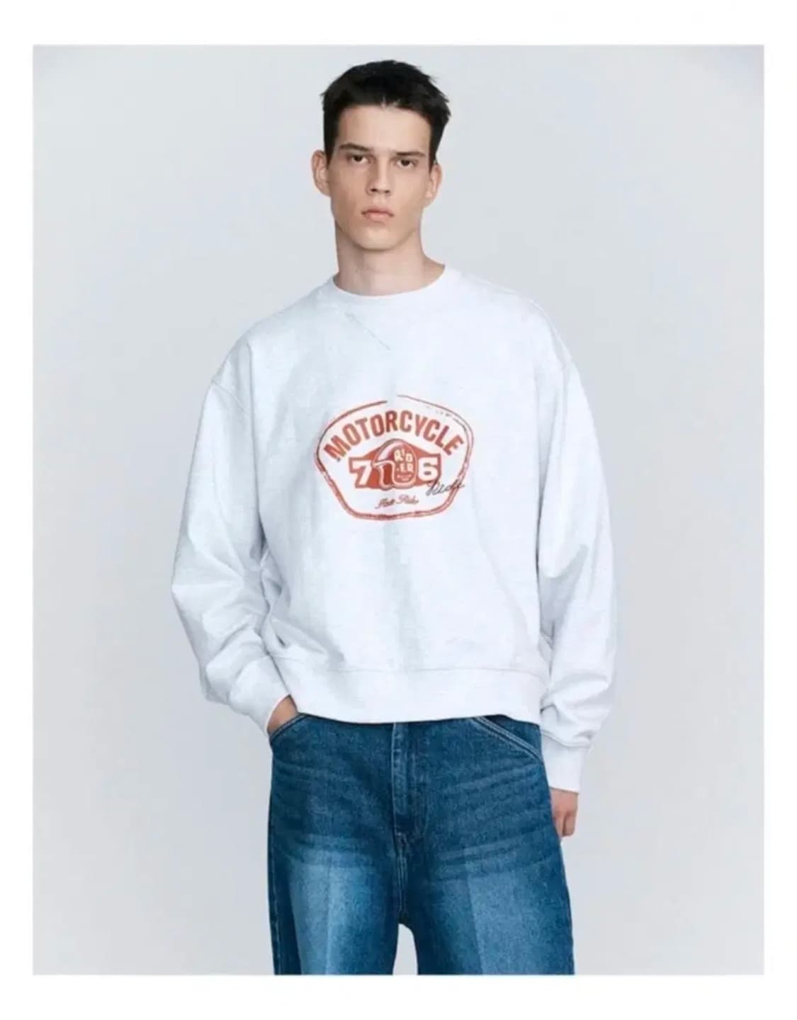 호이테 HEUTE Het Ride 스웨트셔츠 M.Grey 상품이미지1