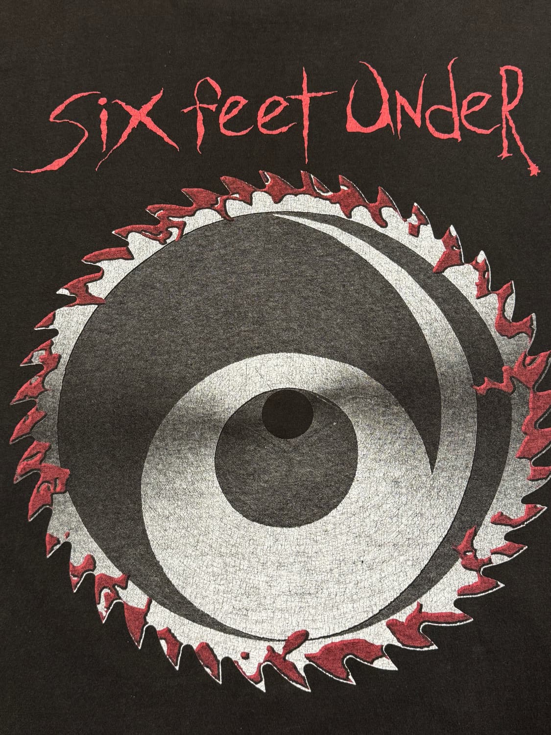 빈티지 90s SIX FEET UNDER Band 밴드 롱슬리브 상품이미지5