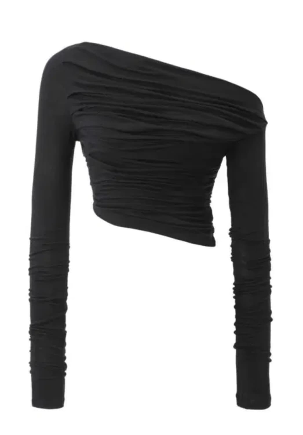 threetimes 드레이프 탑 상품이미지1