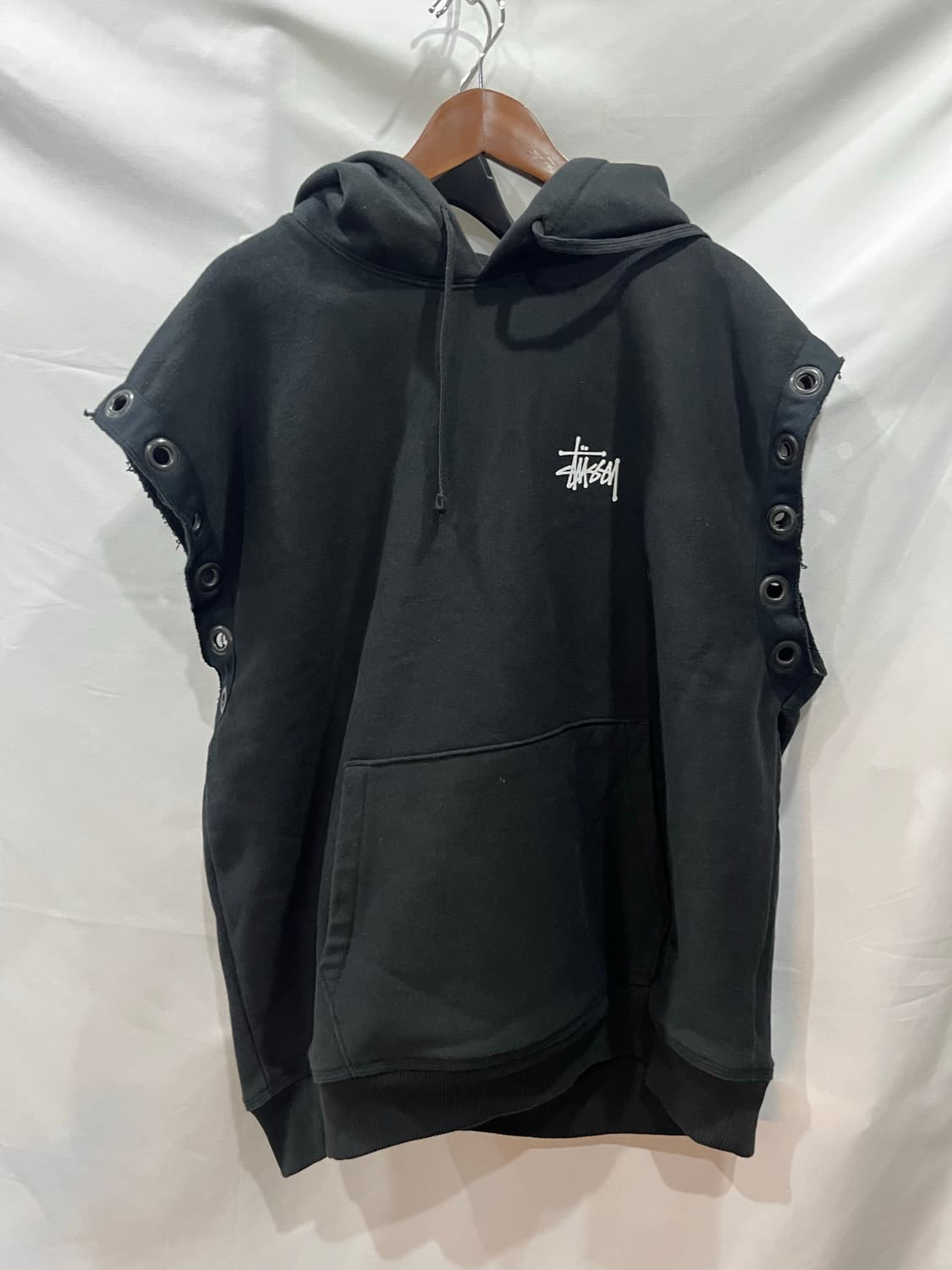 꼼데가르송 준야 와타나베 스투시 후드 베스트 L 상품이미지3