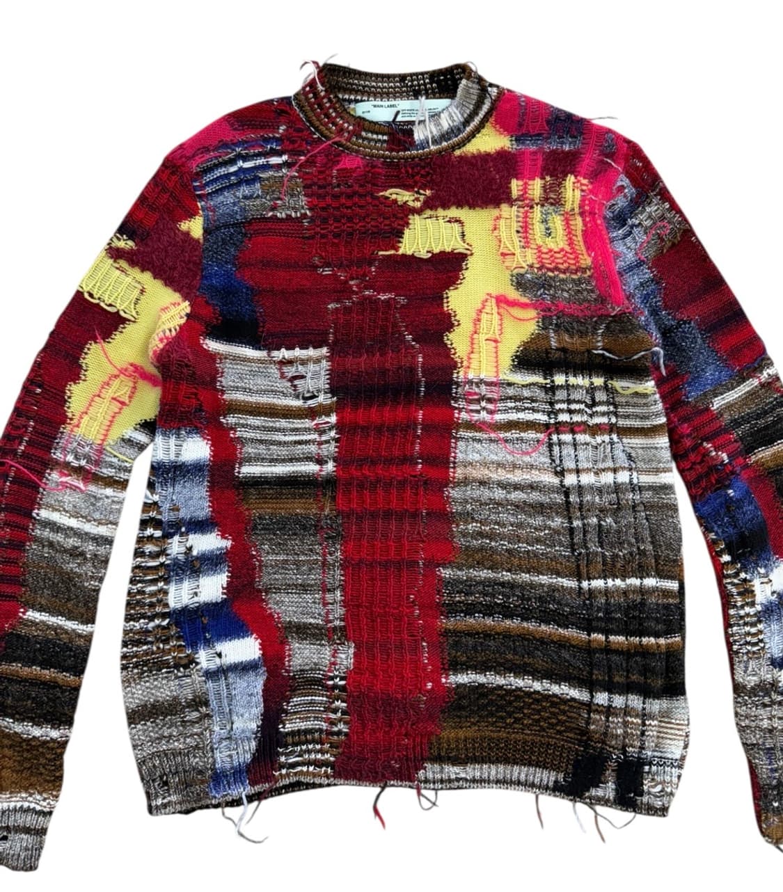 오프화이트 18AW 비즈니스 캐쥬얼 니트 상품이미지3