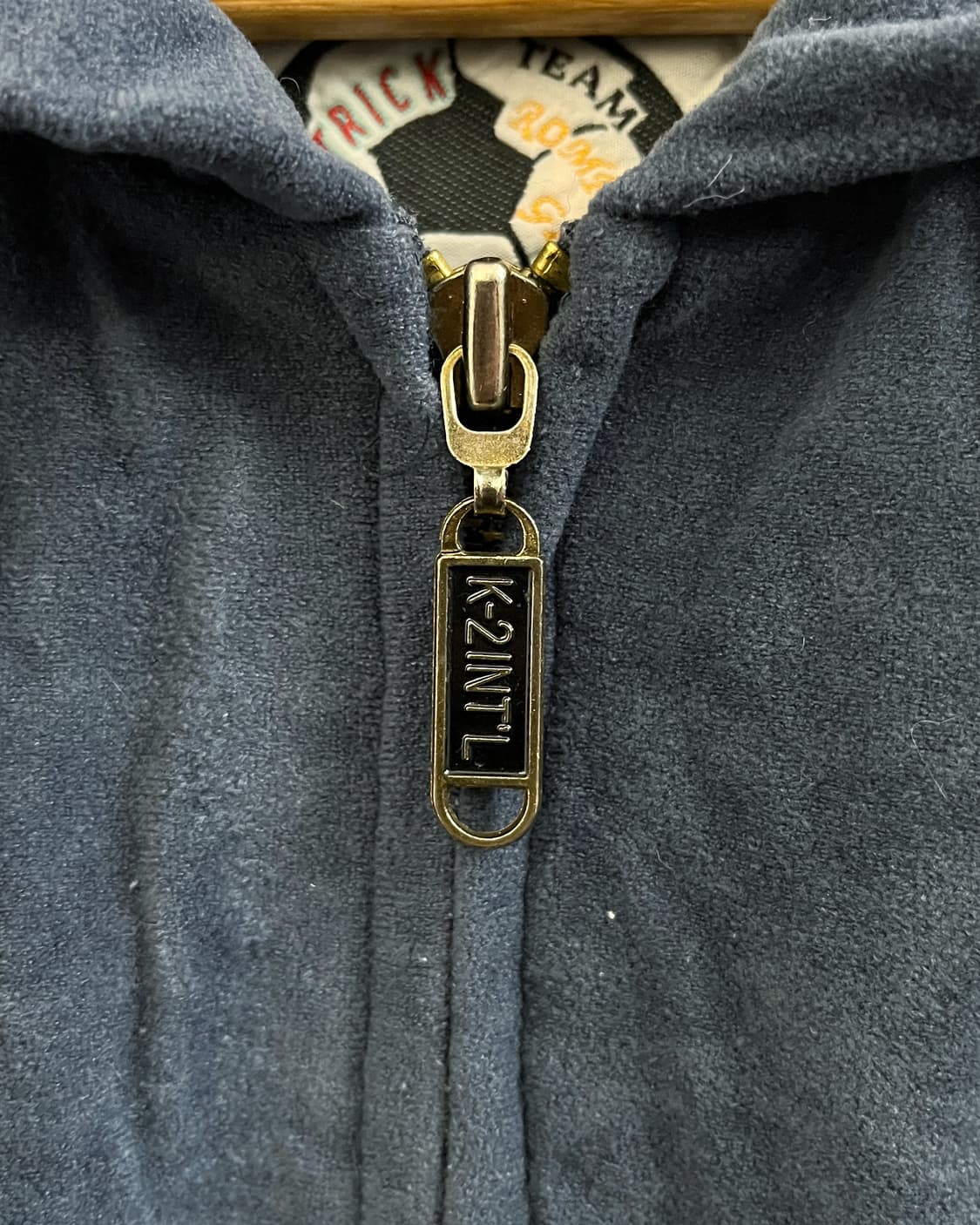 올드 빈티지 벨벳 후드 자켓 상품이미지7