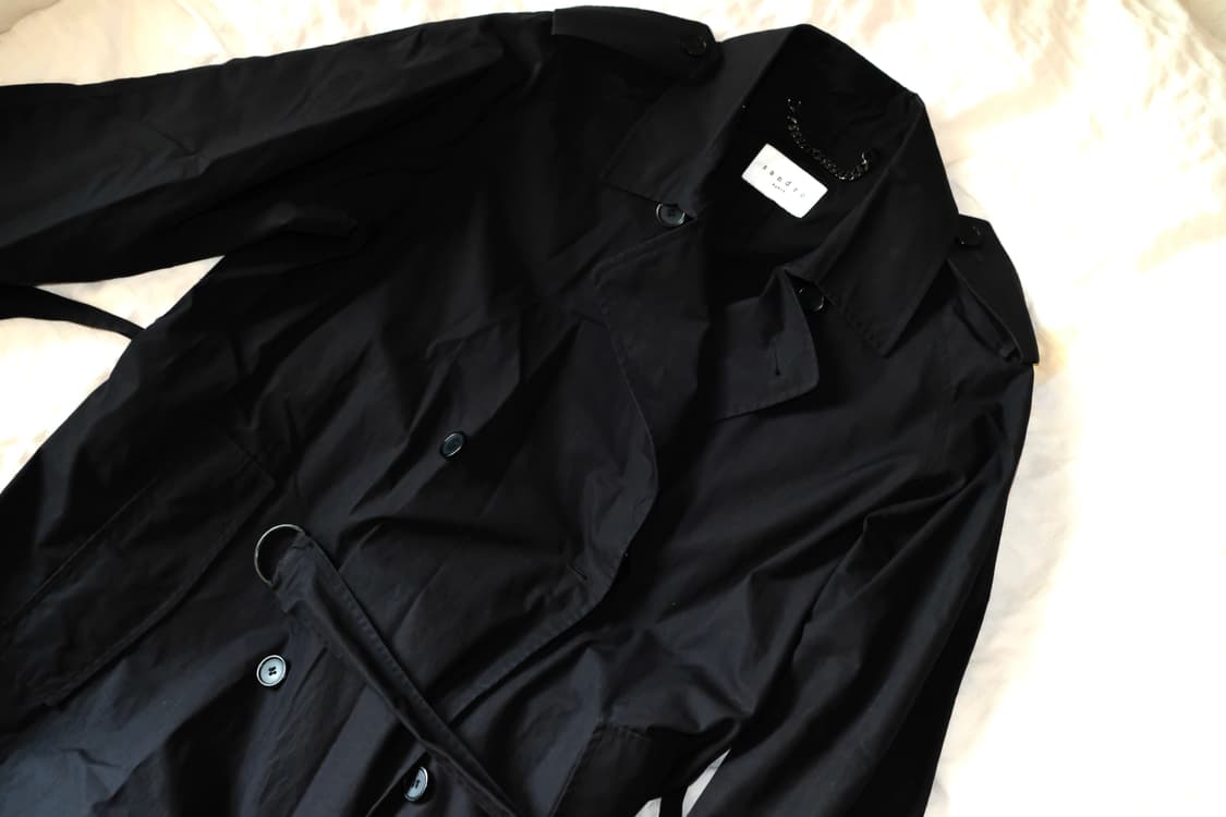 산드로 트렌치 코트 블랙 L 상품이미지1